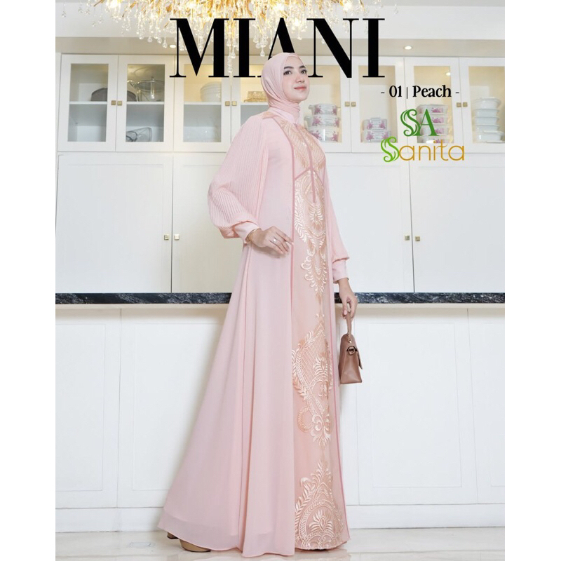 Dress Miani Original By Sanita (READY SIAP KIRIM)