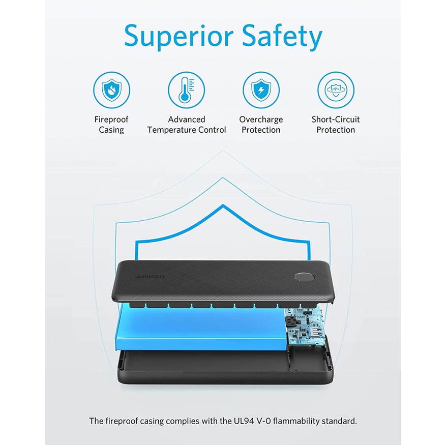Power Bank Anker A1245 PowerCore Slim 10000 PD - PowerCore Slim A1245