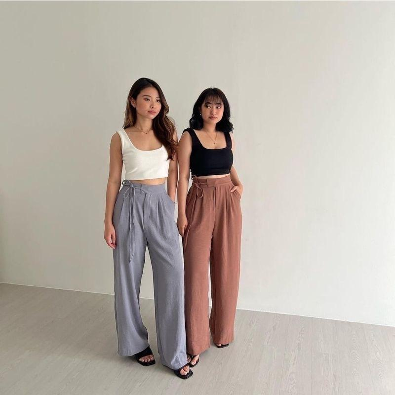 Kulot Crincle/ Cancer Pant Airflow/ Atika Kulot/ Oliver Bow