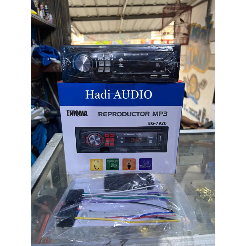 SINGLE DIN ENIGMA EG-7920 single mp3 bluetooth enigma tape mobil
