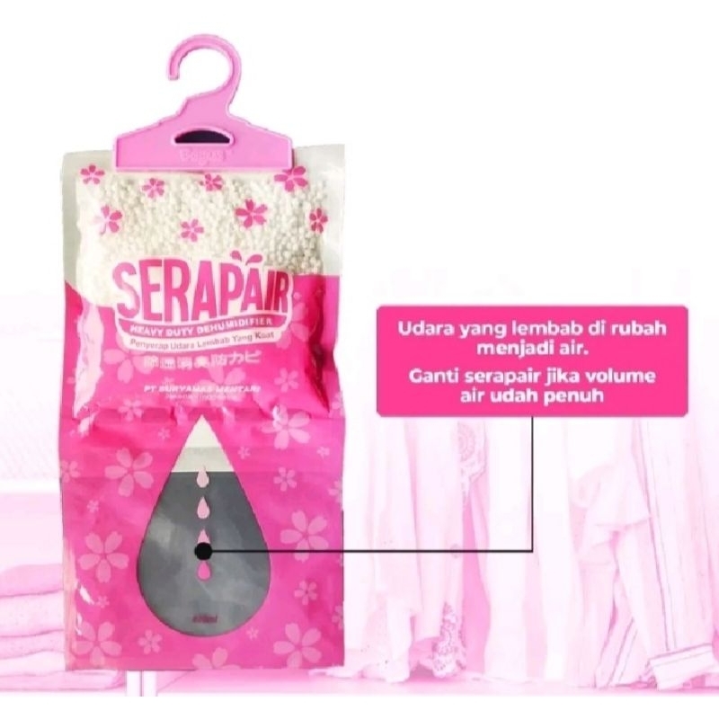 Bagus Serap Air Gel Hanger(50ml x 4 Bags)