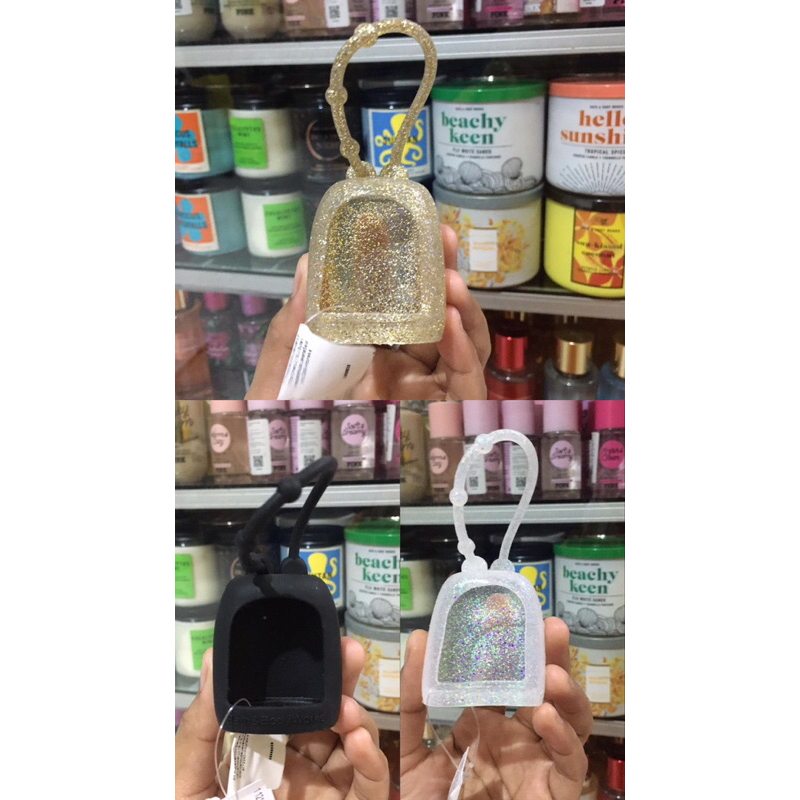 bath & body works bbw holder pocketbag / gantungan handsanitizer original 100%