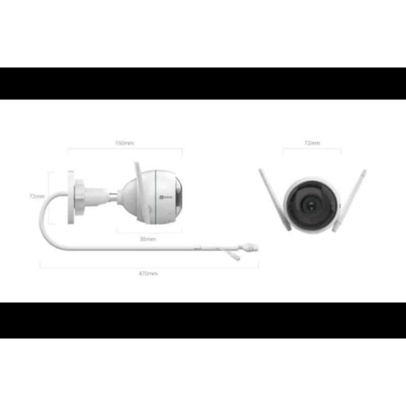 EZVIZ C3N IP CAM OUTDOOR COLOR NIGHT VISION 1080P CCTV By HiKVISION