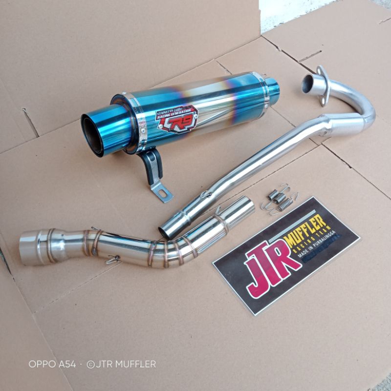 Knalpot racing R9 mugello KLX 150 CRF 150L DTRACKER 150