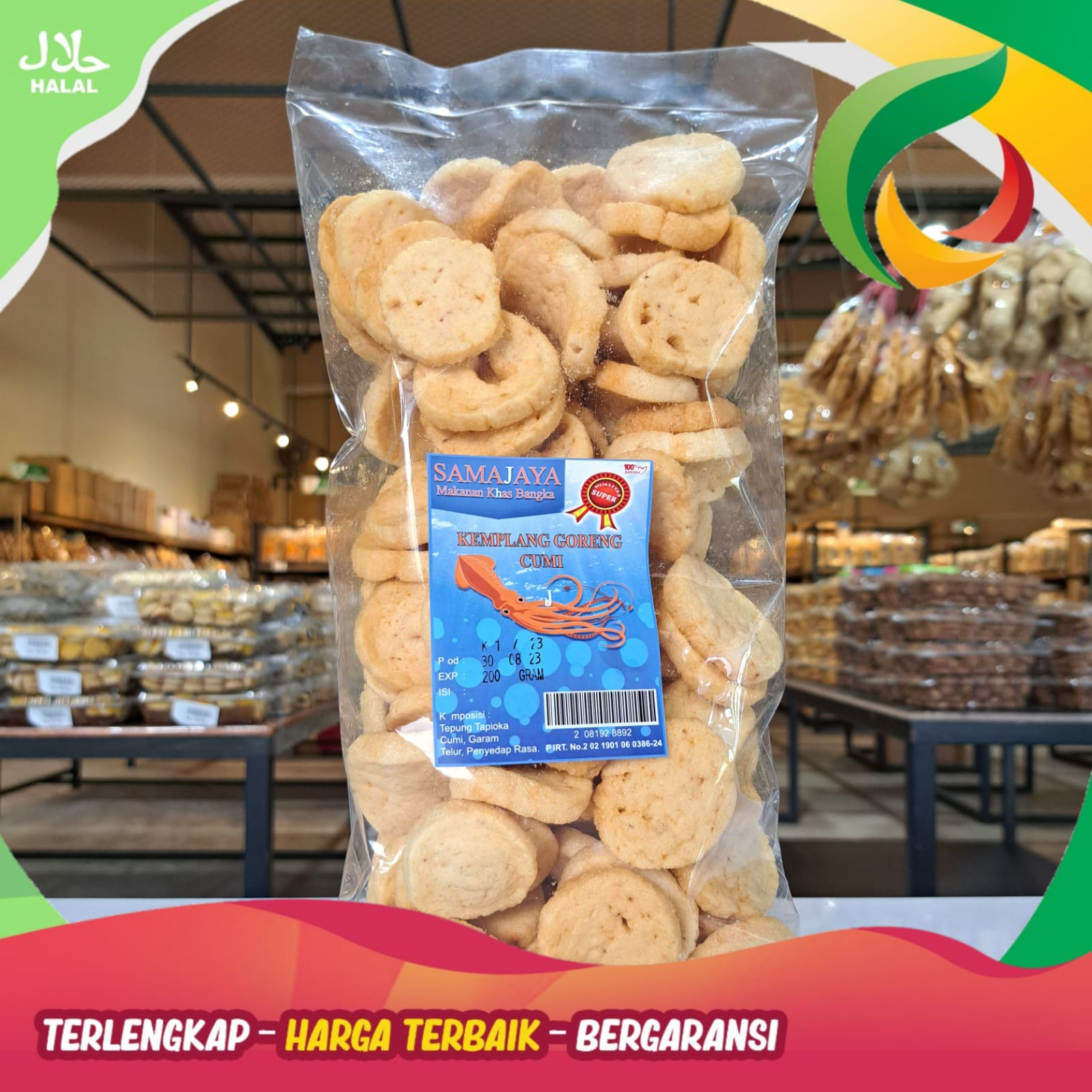 

kemplang grg cumi super samajaya 200gr