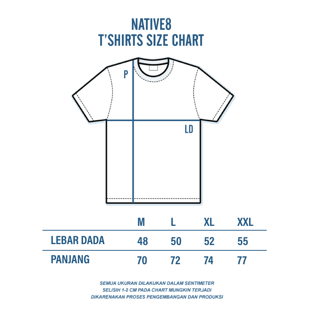 Kaos Distro Pria / Kaos Distro Original / Baju Distro Pria - NATIVE8 - PSYCOLOGICAL