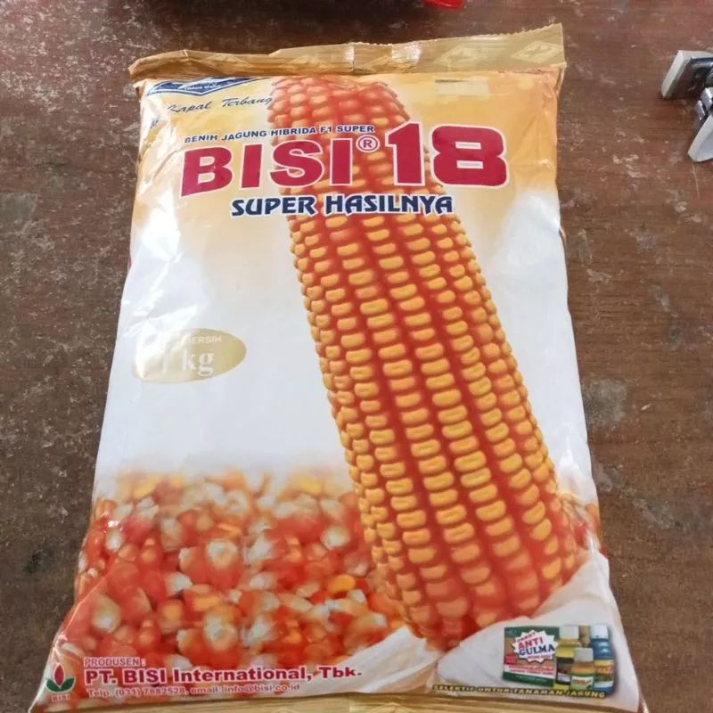Benih jagung hibrida super BISI 18 1KG