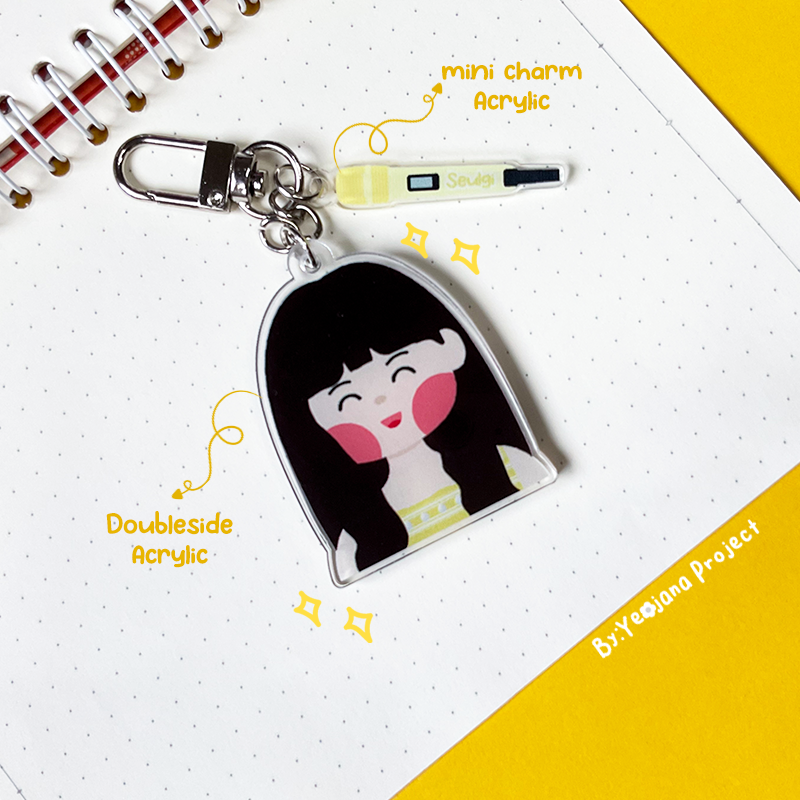 RED VELVET ON A RIDE ACRYLIC KEYCHAIN