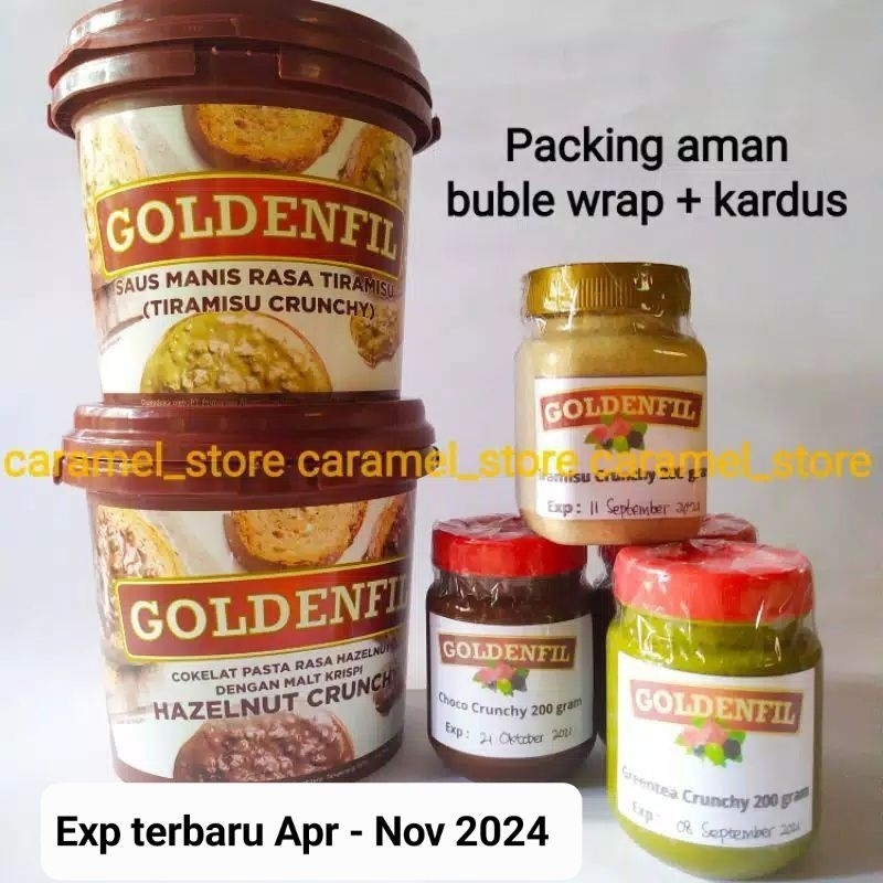 Selai Goldenfil Isi 200 gram EXP 2025