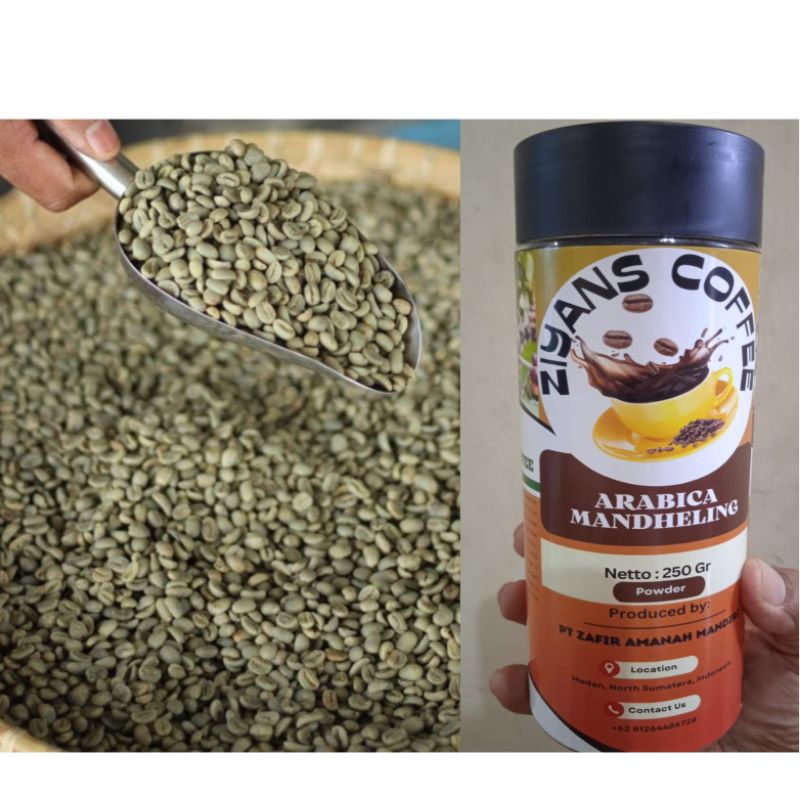 

Green Bean Arabika Mandheling (100% Arabika Murni tanpa campuran)