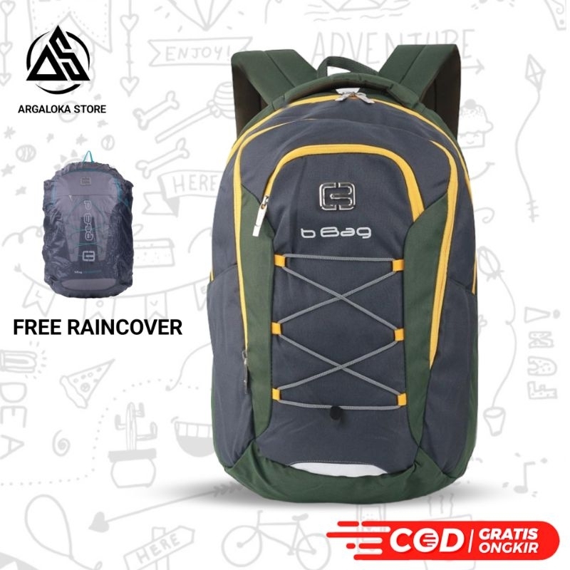 Tas Ransel Punggung Pria Wanita 30L Sekolah Kerja Kuliah Travelling Laptop Pria Cowok Outdoor