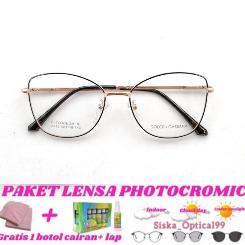 Frame kacamata cat eye j8512 | kacamata minus | kacamata photocromic | kacamata Antiradiasi | kacama