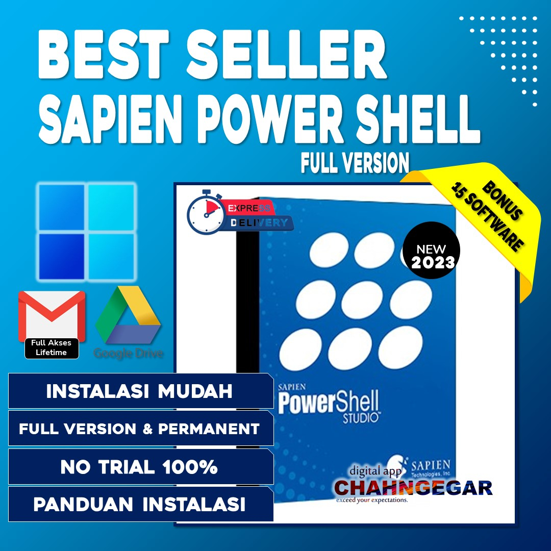 Software SAPIEN PowerShell Studio 2023 Full Lisensi Lifetime