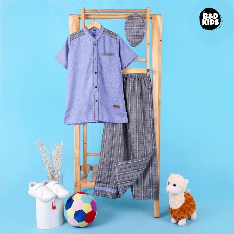 Koko Sarcel Malik Katun Madinah (3-12 tahun) | B&amp;D Kidswear Original