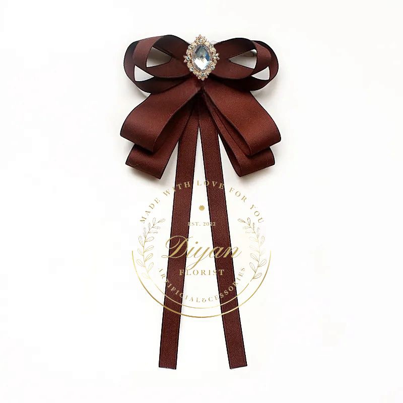 ribbon brooch aplikasi dekorasi 2