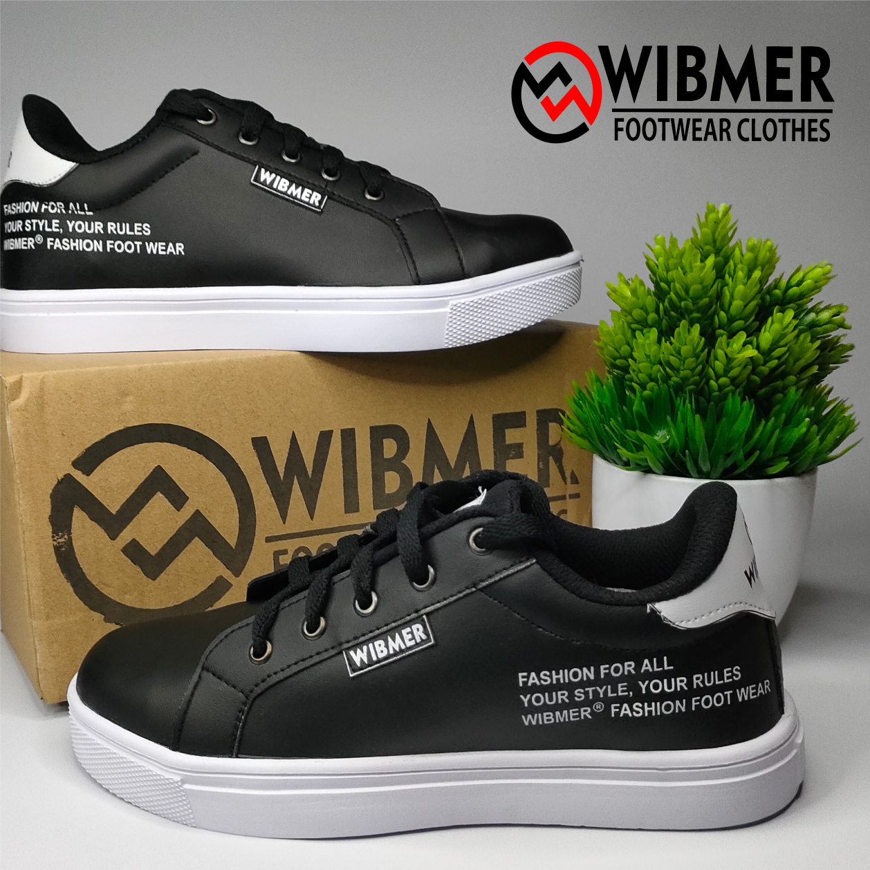 sepatu full white pria wanita / sepatu putih polos keren / sepatu putih hitam cewek