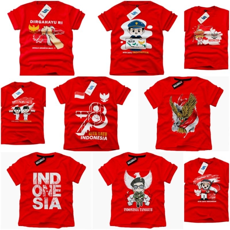 KAOS KEMERDEKAAN KAOS AGUSTUSAN KAOS COUPLE TERLARIS6