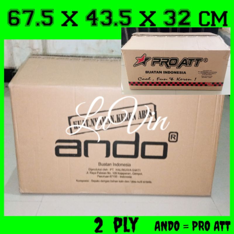 

Kardus Box Besar ANDO 67.5x43.5x32 cm u packing jumbo dan pindahan rumah