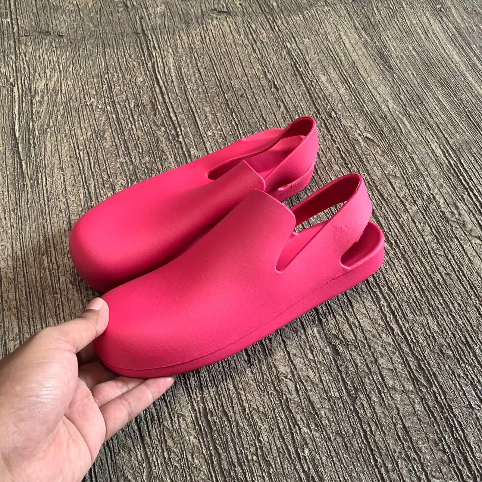 Sepatu Wanita Terbaru/Sepatu Jelly Viral Porto OKD -1/Sepatu Flat Karet Korea Kekinian