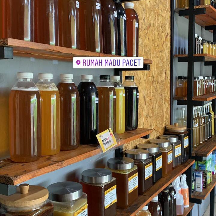 

Korzaln Madu Murni Full Nektar Asli 100% Pure Raw Honey Rumah Madu Pacet