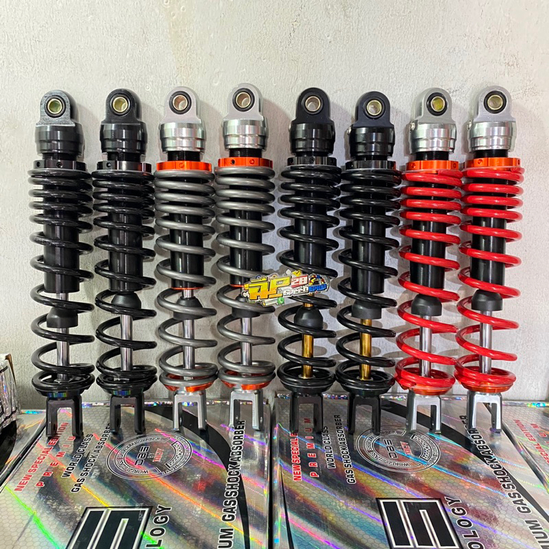 SHOCKBREAKER RAZOR AS GOLD UKURAN 330 MM DAN 310 MM PNP MOTOR NMAX OLD PCX OLD NMAX NEW AEROX NEW / SHOCK BELAKANG NON TABUNG MODEL RAZOR 1 SET NMAX OLD PCX OLD NMAX NEW AEROX NEW UKURAN 330 MM DAN 310 MM