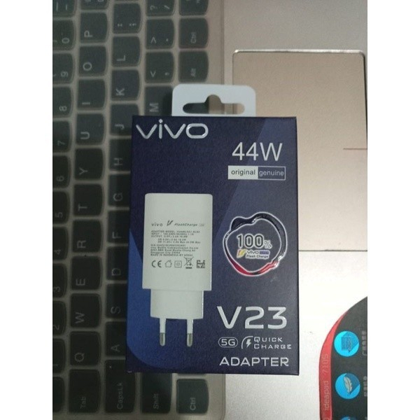 Batok Charger VIVO X80 44W / V23 44W fast charging adapter Grosir