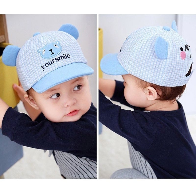 Topi Anak Bayi 1-3th Baby Fashion Hat M335