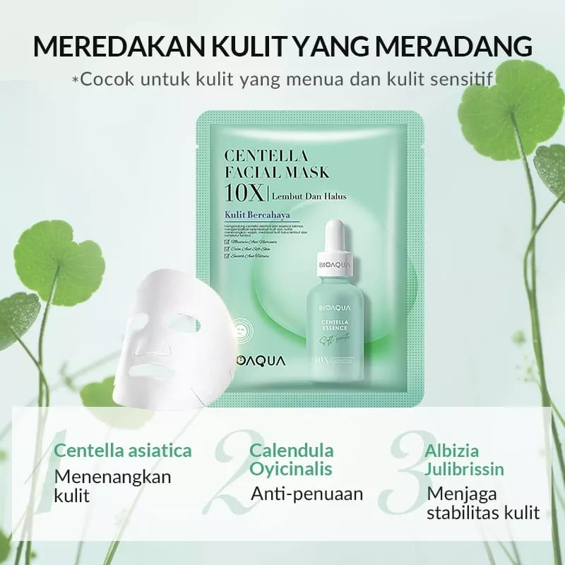 - BIO AQUA Masker wajah facial mask 28ml