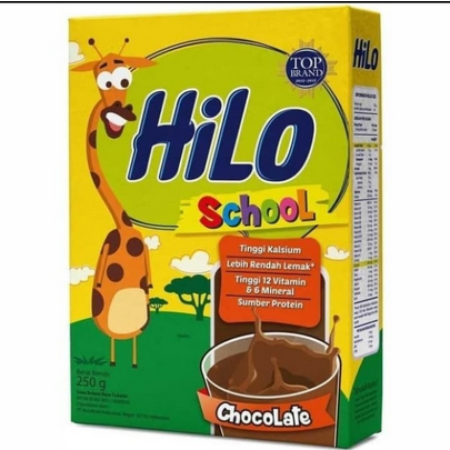 HILO SCHOOL COKLAT 250 GRAM