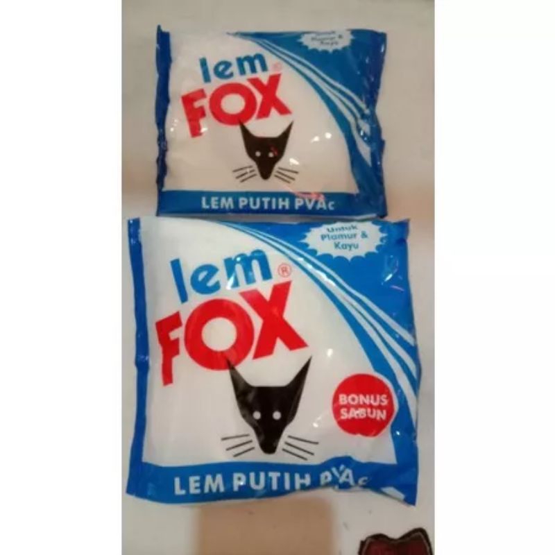 

LEM FOX UNTUK PLAMUR & KAYU