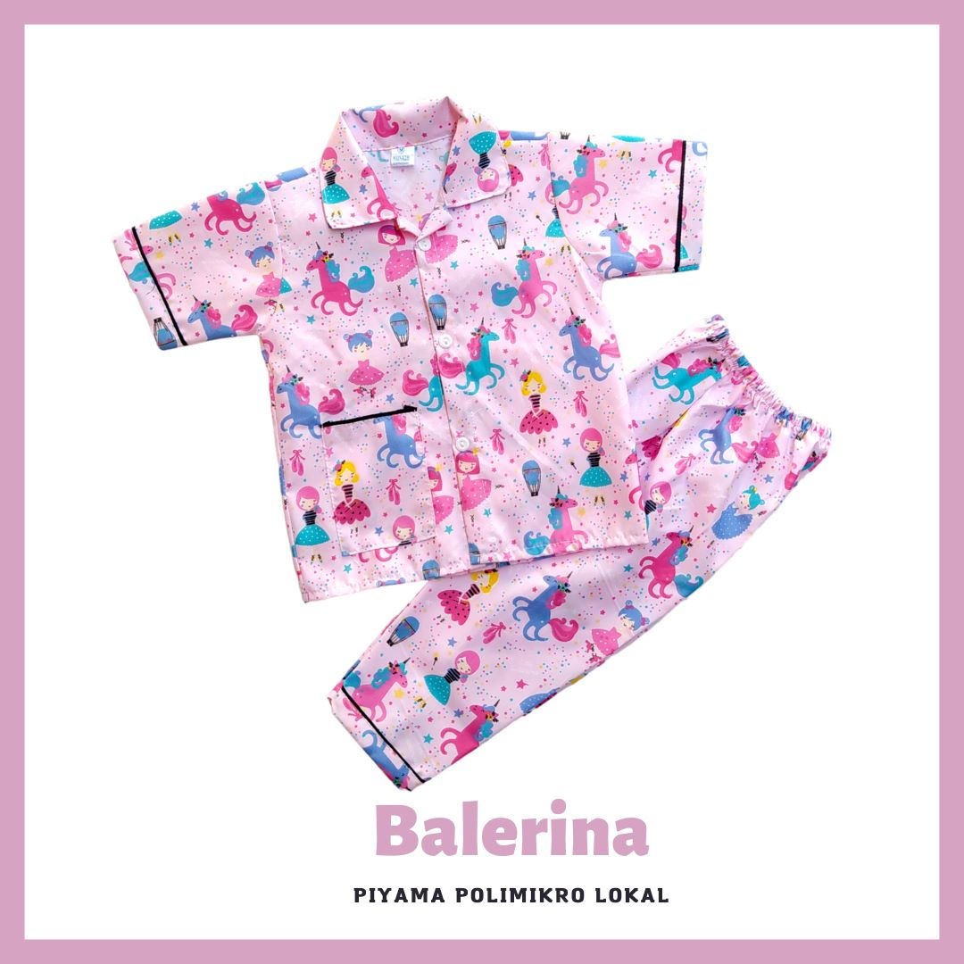 Piyama Polimikro 0-4Tahun //piyama anak // piyama murah // piyama karakter cewe