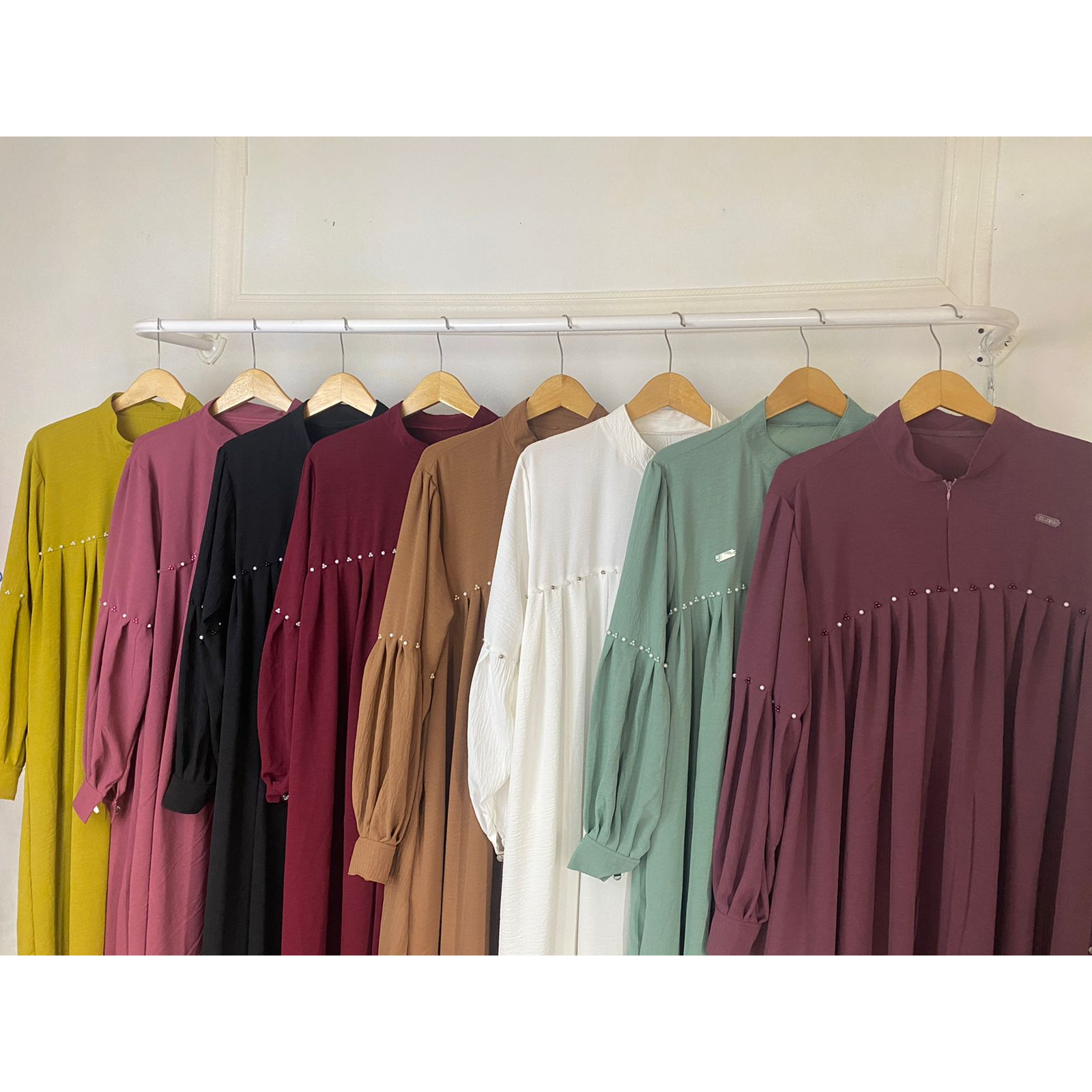 Elzeeva | Gamis wanita Dress Nagita payet khusus grosir