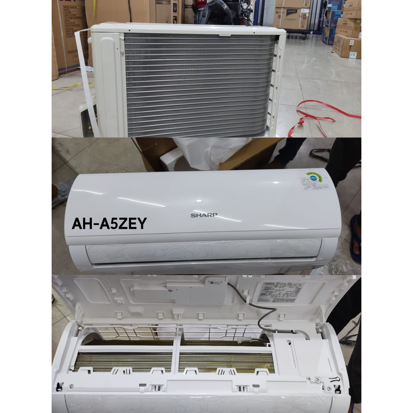 AC SHARP AH-A 05 VEY 1/2 PK 0.5PK LOW WATT (UNIT ONLY)