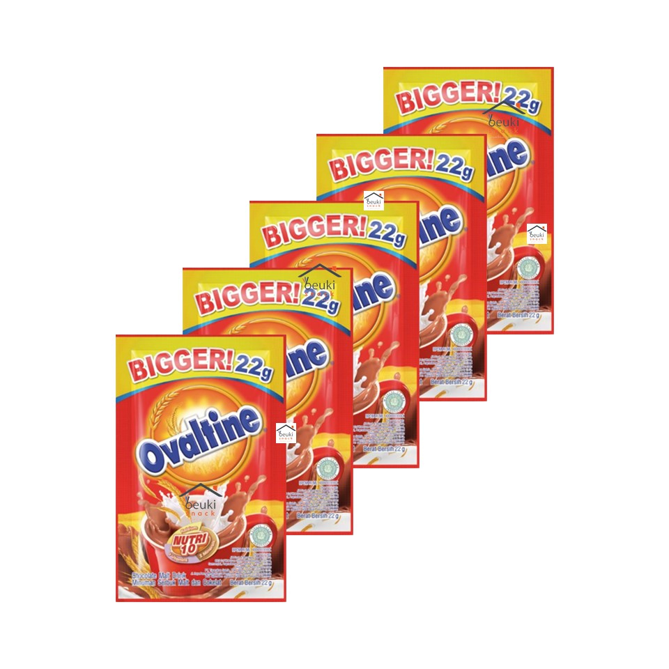 

5PCS Ovaltine Drink Minuman Susu Bubuk Coklat Ovaltine