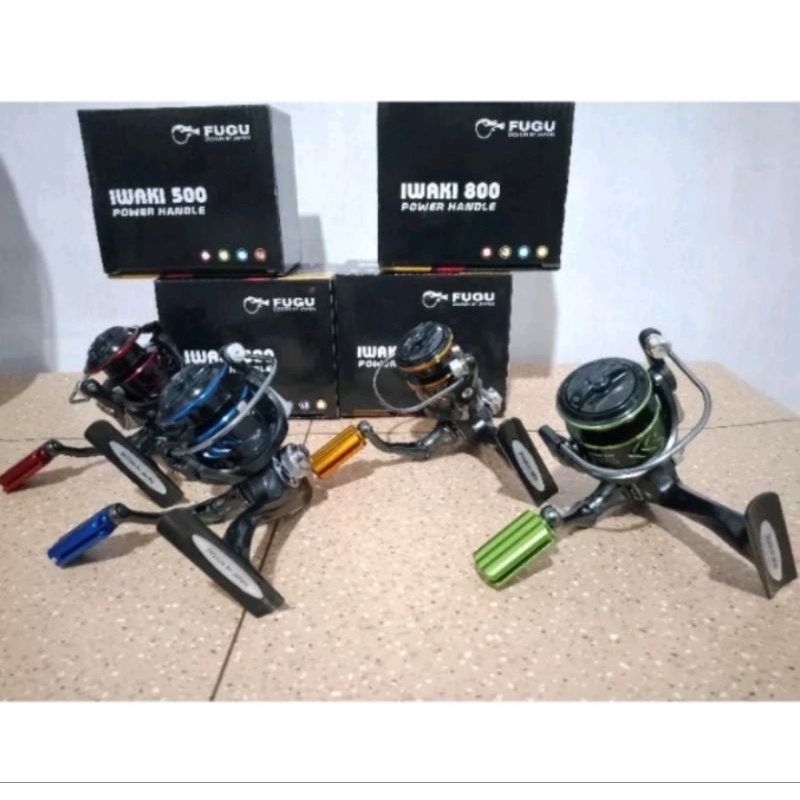 REEL CATROL FUGU IWAKI POWER HANDLE 500,800,1000