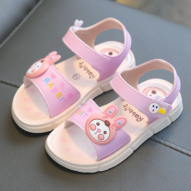 SE23 Sepatu sandal anak perempuan motif kelinci rabbit eva