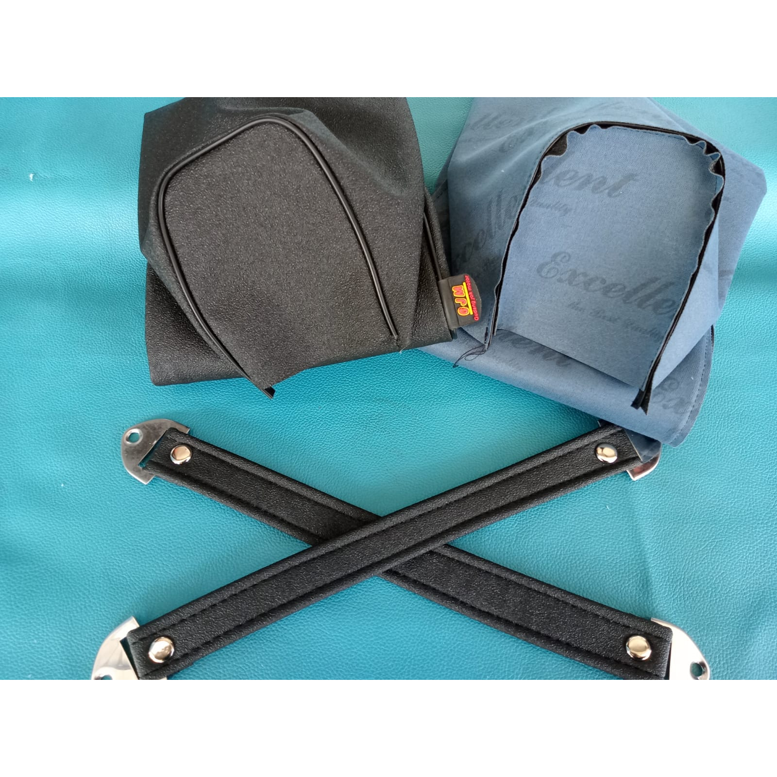 Kulit dan sabuk jok motor astrea grand/kulit jok motor Astrea grand/cover jok astrea grand kulit amp