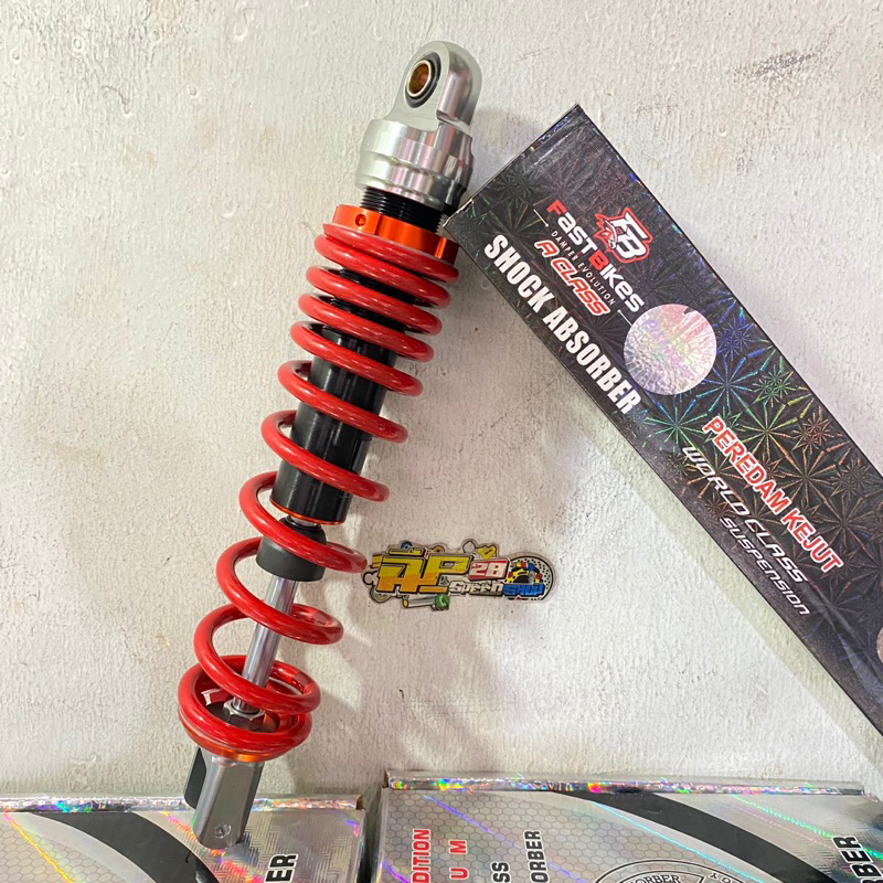 SHOCKBREAKER BELAKANG NON TABUNG MATIC SINGLE SHOCK MODEL RAZOR UKURAN 330 MM DAN 310 MM SOUL LEXI MIO XEON VARIO 110 BEAT SCOOPY GENIO SPACY FAZZIO MIO GEAR 125 MIO M3 MIO J MIO GT DLL