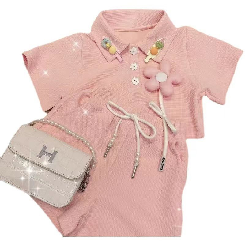 (LOLI-JKT) BS-438 SET IMPORT MOYAO FREE PIN + JEPIT RAMBUT SIZE 90-140