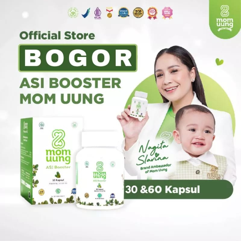 [READY STOCK] MOM UUNG ASI BOOSTER 30 KAPSUL / PELANCAR ASI HALAL/ PELANCAR ASI BPOM NATURAL