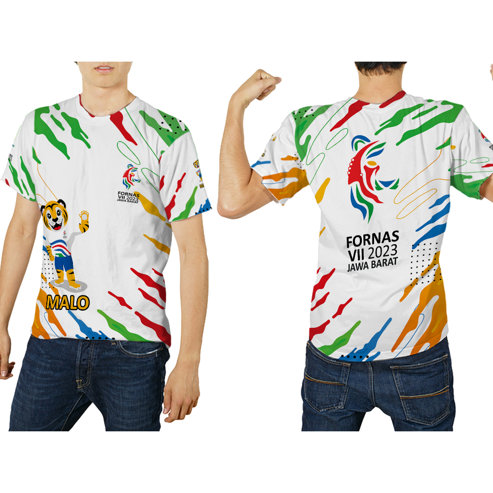 kaos baju fornas bandung art 5 Fullprinting 3D terbaru 2023