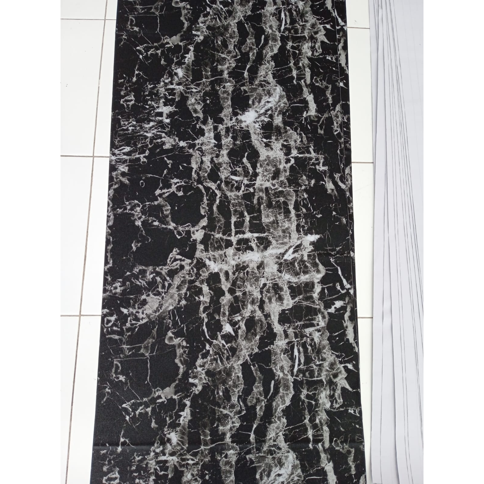 Wallpaper Lantai Stiker Dinding Wallpaper Kamar Mandi Tahan Air Wallpaper Dapur Tahan Minyak