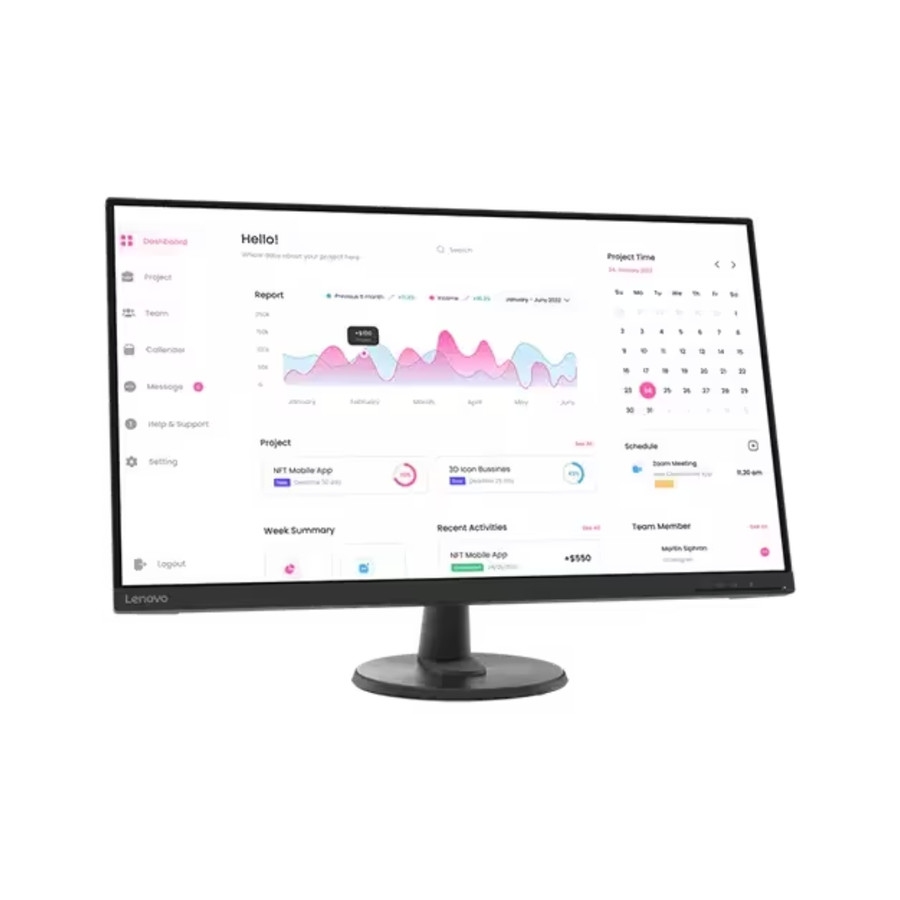 LED MONITOR LENOVO D32-40 32&quot; | FHD with Eyesafe NearEdgeless 60Hz 4ms