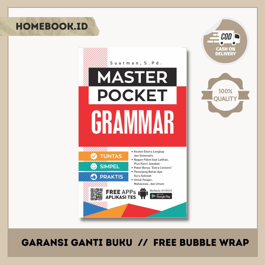 KAMUS : Master Pocket Grammar / Buku Bahasa Inggris / Buku Grammar
