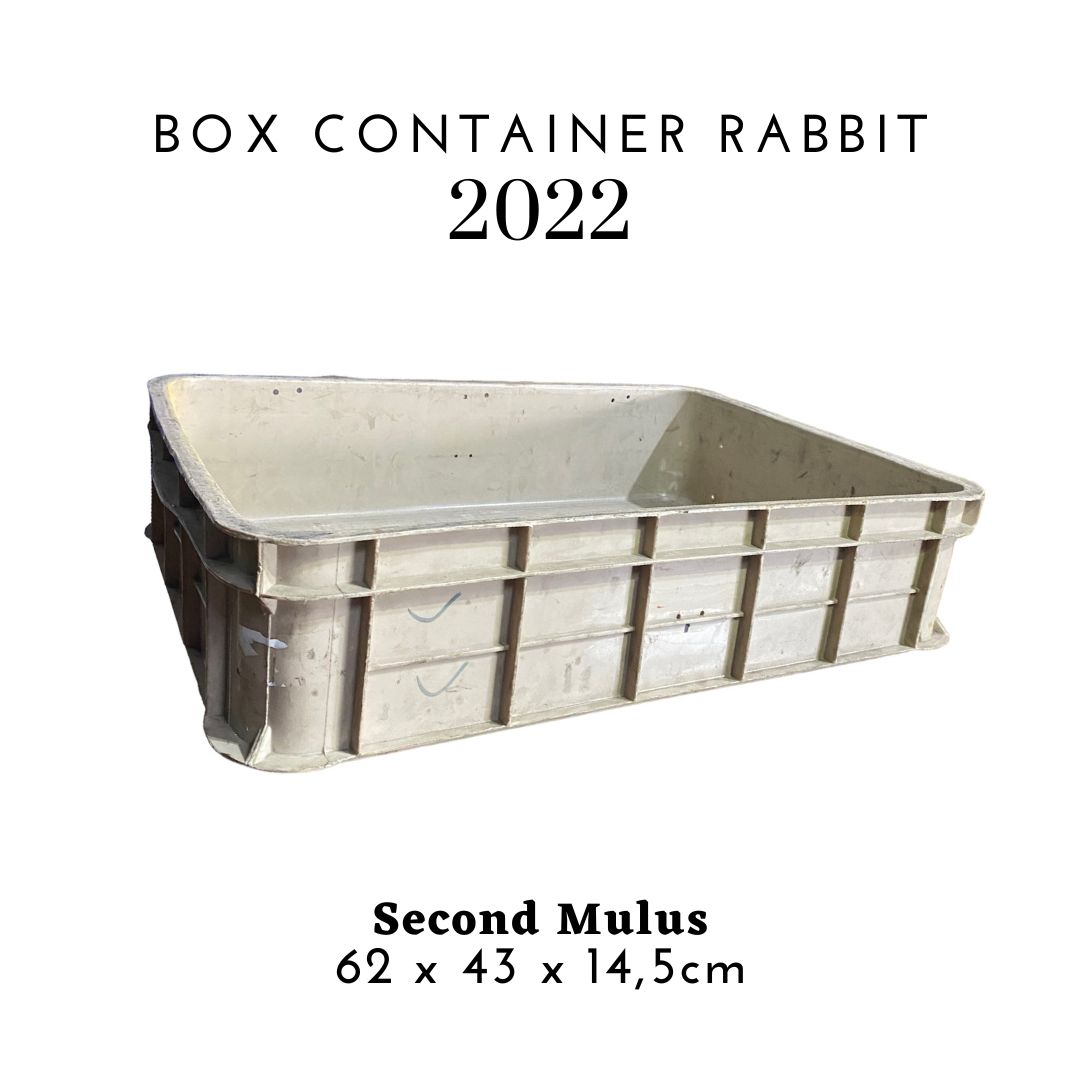 Box Container Rabbit/Box Container Bekas/Box Container Industri Bekas 2022