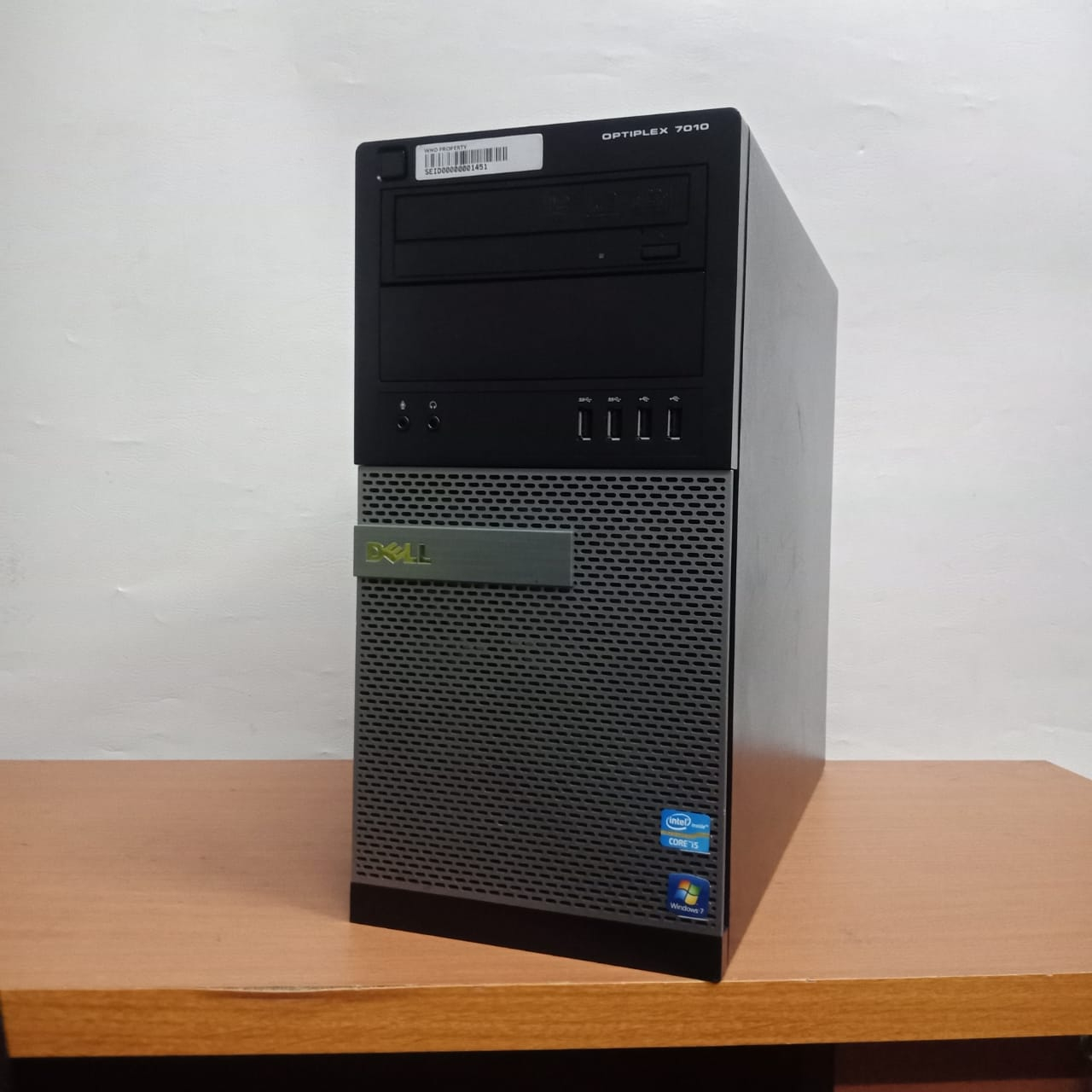 PC DELL 7010 Tower/core i5-3470 3.20ghz/8gb/500gb/dvd r winz 10 pro Siap Pakei