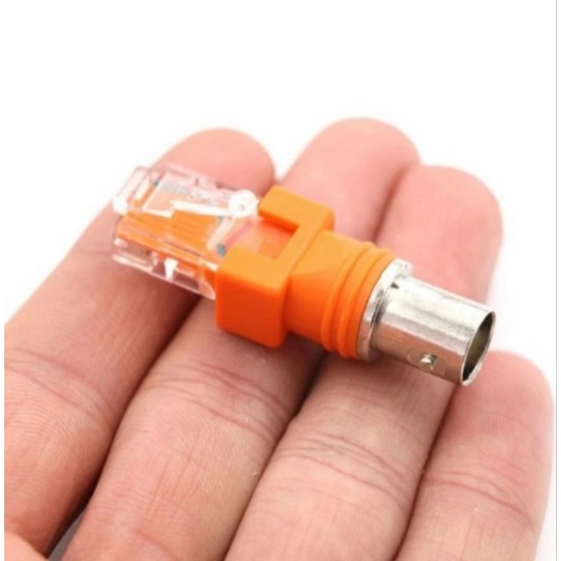 BNC Female To RJ45 male adapter Connector RJ45 Cable Tester FA50