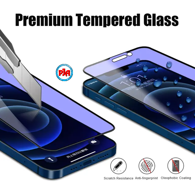 Tempered Glass Anti Gores TG Anti Radiasi Blue Light Full Screen IPHONE 6 7 8 6+ 6S+ 7+ 8+ X XS XS MAX XR 11 12