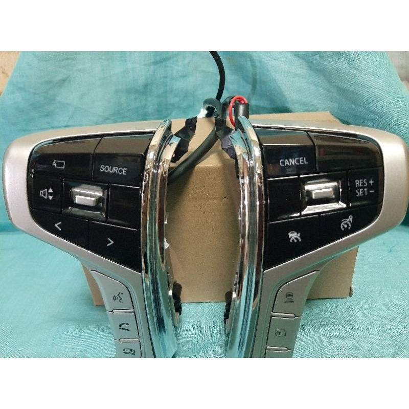 Tombol Remote Stir Mitsubishi Pajero Sport - Tombol Remote Stir Mitsubishi Pajero Sport + Kabel