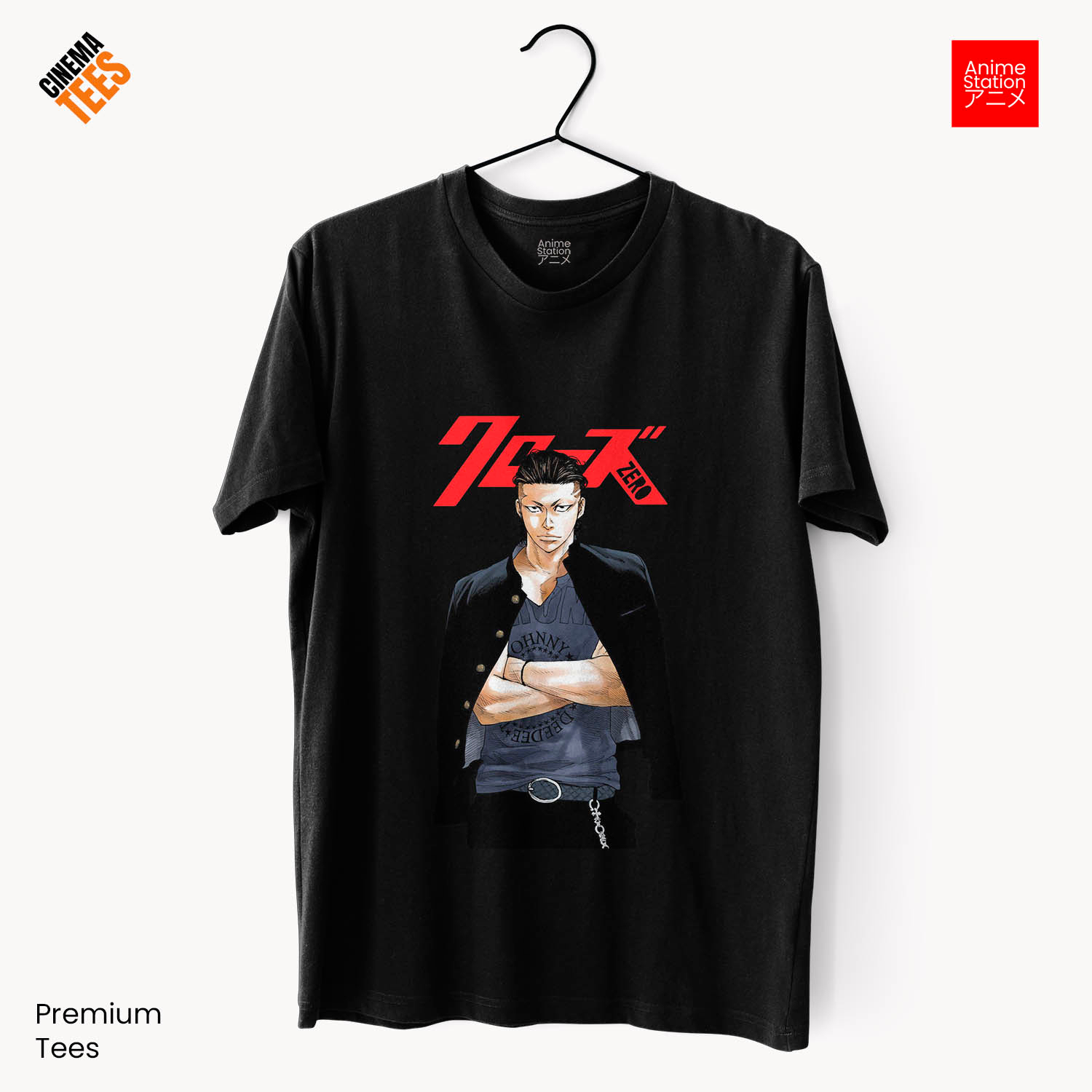 KAOS CROWS ZERO GENJI - KAOS FILM - KAOS ANIME